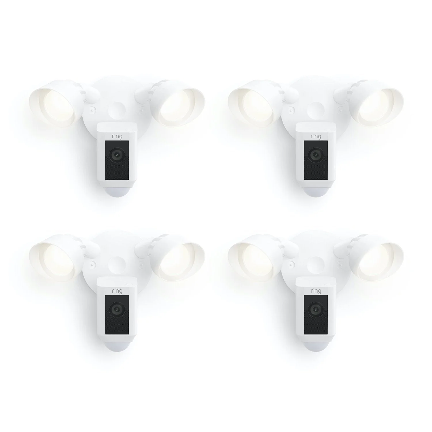 4-Pack Floodlight Cam Plus