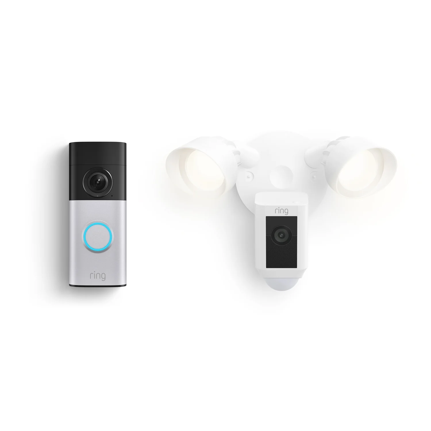 Wired Doorbell Plus (2nd Gen) + Floodlight Cam Plus